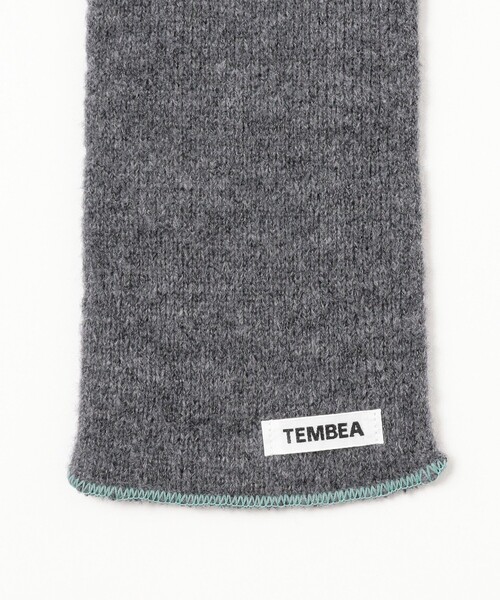 TEMBEA（テンベア）の「【別注】TEMBEA / キッズ マフラー 2025（マフラー・キッズ・イエロー系その他4/グレー/ベージュ・ONE SIZE）」の8枚目の写真