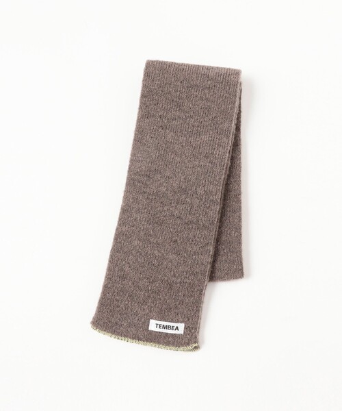 TEMBEA（テンベア）の「【別注】TEMBEA / キッズ マフラー 2025（マフラー・キッズ・イエロー系その他4/グレー/ベージュ・ONE SIZE）」の10枚目の写真