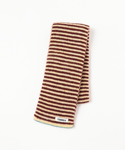 TEMBEA（テンベア）の「【別注】TEMBEA / キッズ マフラー 2025（マフラー・キッズ・イエロー系その他4/グレー/ベージュ・ONE SIZE）」の13枚目の写真