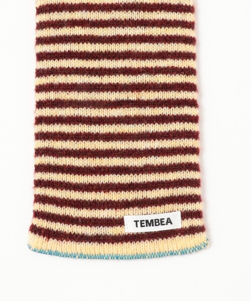 TEMBEA（テンベア）の「【別注】TEMBEA / キッズ マフラー 2025（マフラー・キッズ・イエロー系その他4/グレー/ベージュ・ONE SIZE）」の14枚目の写真