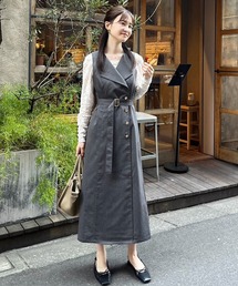 【新品】EIKO KONDO ロング ドレス ベスト ジレ ワンピース 42 楽天市場】 2way ロング ジレワンピース 春夏 レディース ジレ