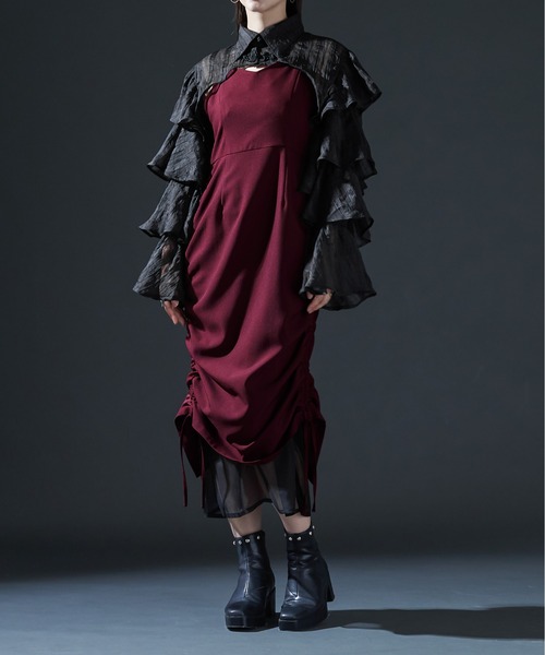 Ellno de Mavie（エルノデメヴィ）の「フリルスリーブチャイナボレロ 