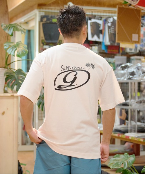 Sunny Smith(サニースミス)の「GODDESS embroidery Tee(Tシャツ/カットソー・メンズ・チャコール/オフホワイト・LARGE/MEDIUM)」の14枚目の写真