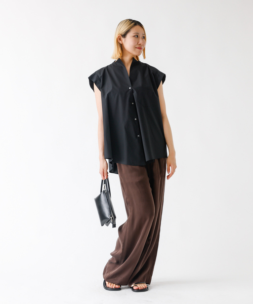 DESIGNWORKS / デザインワークス コットンノースリーブシャツ DESIGNWORKS（デザインワークス）の「コットンノースリーブ