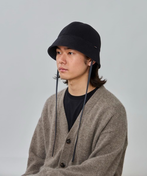 OVERRIDE(オーバーライド)の「OVERRIDE REP REVERSIBLE GOB HAT / オーバーライド(ハット・メンズ・ブラック/グレー/ブラウン・59cm)」の4枚目の写真
