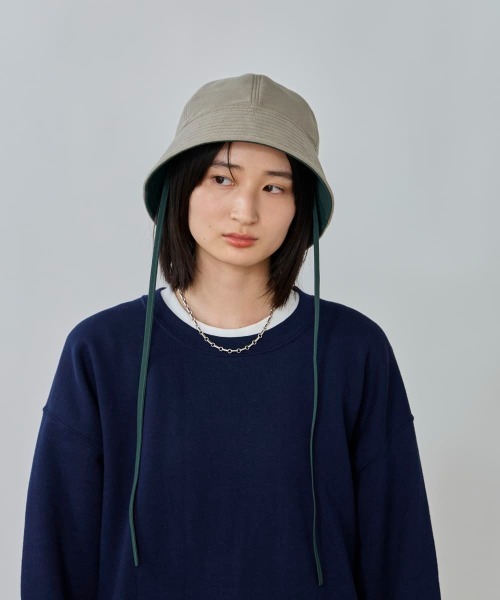 OVERRIDE(オーバーライド)の「OVERRIDE REP REVERSIBLE GOB HAT / オーバーライド(ハット・メンズ・ブラック/グレー/ブラウン・59cm)」の20枚目の写真