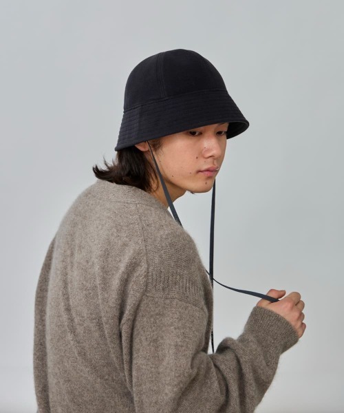 OVERRIDE(オーバーライド)の「OVERRIDE REP REVERSIBLE GOB HAT / オーバーライド(ハット・メンズ・ブラック/グレー/ブラウン・59cm)」の5枚目の写真