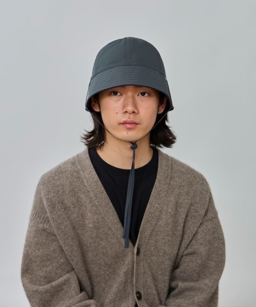 OVERRIDE(オーバーライド)の「OVERRIDE REP REVERSIBLE GOB HAT / オーバーライド(ハット・メンズ・ブラック/グレー/ブラウン・59cm)」の8枚目の写真