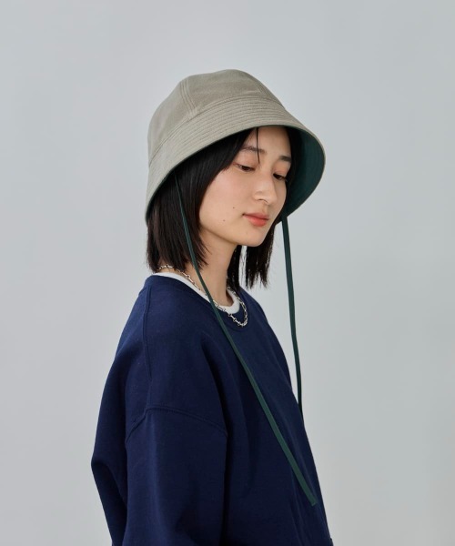 OVERRIDE(オーバーライド)の「OVERRIDE REP REVERSIBLE GOB HAT / オーバーライド(ハット・メンズ・ブラック/グレー/ブラウン・59cm)」の21枚目の写真