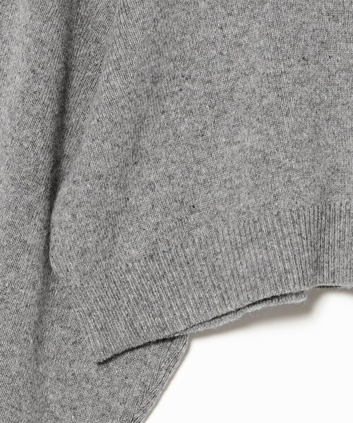 Ray BEAMS(レイビームス)の「クロップド クルーネック カーディガン(カーディガン/ボレロ・レディース・ダークブラウン/シルバー・ONE SIZE)」の18枚目の写真