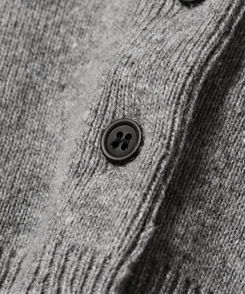 Ray BEAMS(レイビームス)の「クロップド クルーネック カーディガン(カーディガン/ボレロ・レディース・ダークブラウン/シルバー・ONE SIZE)」の21枚目の写真