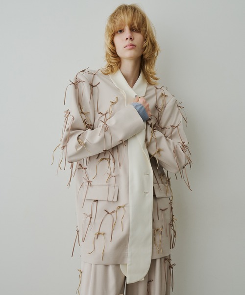 many ribbon jacket（テーラードジャケット）｜LA BELLE ETUDE（ラベル