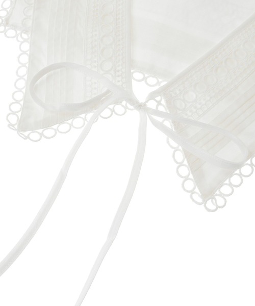 earth music&ecology(アースミュージックアンドエコロジー)の「セーラーカラーレース付け襟(付け襟・レディース・オフホワイト・FREE)」の15枚目の写真