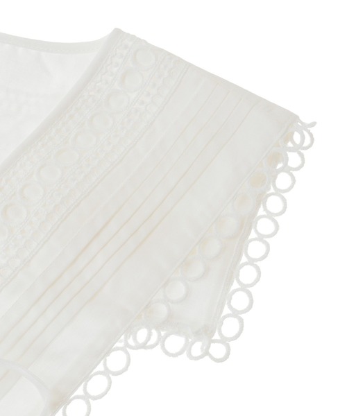 earth music&ecology(アースミュージックアンドエコロジー)の「セーラーカラーレース付け襟(付け襟・レディース・オフホワイト・FREE)」の16枚目の写真