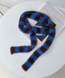 AS KNOW AS plus | アソート スリムニットマフラー(マフラー)