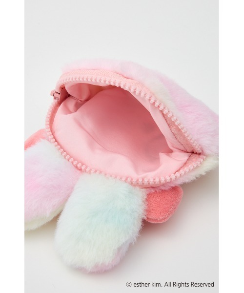 SLY（スライ）の「Esther Bunny x SLY POUCH エスターバニー スライ ポーチ（ポーチ・レディース・ピンク・FREE）」の3枚目の写真