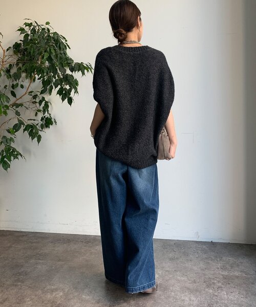 新品☆DOU DOU【WEB限定】 ダブルジップ変形ベスト DOUDOU｜【完売カラー再追加!/WEB限定】 ダブルジップ変形ベスト