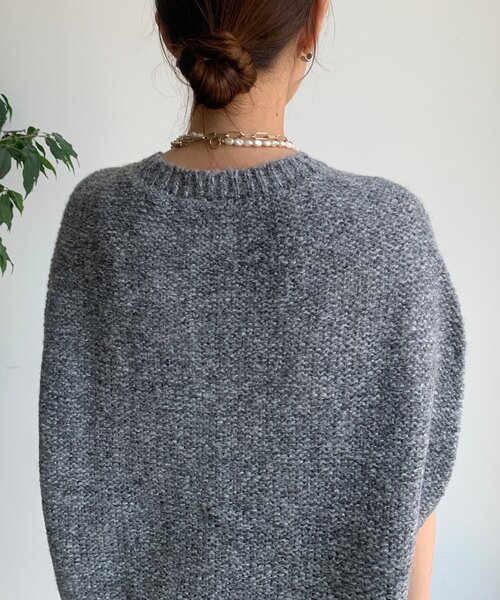 新色追加/WEB限定】 ダブルジップ変形ベスト（カーディガン/ボレロ