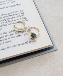 fredy emue | フェイクストーン2セットリング(リング)