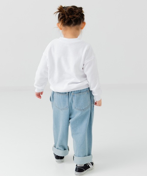 PEANUTS（ピーナッツ）の「〈ピーナッツ〉裏毛トレーナー（スウェット・キッズ・ブラック/チャコールグレー/ホワイト/オートミール・140/150/160/100/110/120/130）」の18枚目の写真