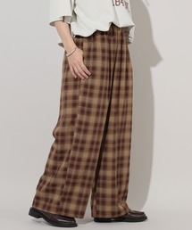 GEORGE'S | オンブレチェックパンツ(その他パンツ)
