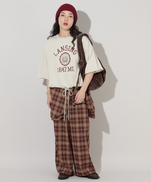 GEORGE'S（ジョージズ）の「オンブレチェックパンツ（その他パンツ・レディース・ブラック/ブルー/ブラウン・SMALL/MEDIUM）」の12枚目の写真