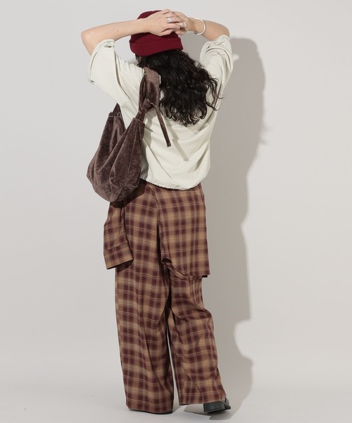 GEORGE'S（ジョージズ）の「オンブレチェックパンツ（その他パンツ・レディース・ブラック/ブルー/ブラウン・SMALL/MEDIUM）」の14枚目の写真