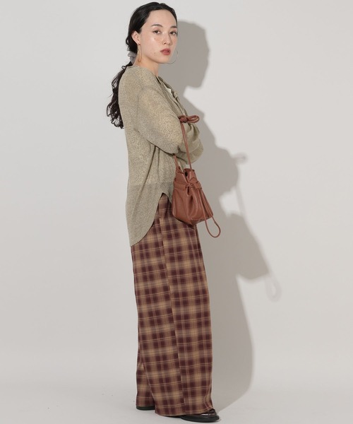 GEORGE'S（ジョージズ）の「オンブレチェックパンツ（その他パンツ・レディース・ブラック/ブルー/ブラウン・SMALL/MEDIUM）」の16枚目の写真