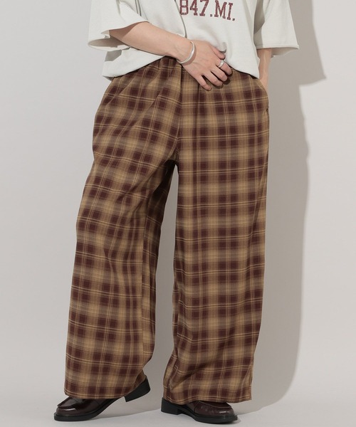 GEORGE'S（ジョージズ）の「オンブレチェックパンツ（その他パンツ・レディース・ブラック/ブルー/ブラウン・SMALL/MEDIUM）」の18枚目の写真