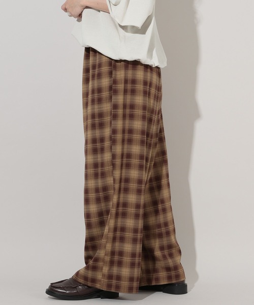 GEORGE'S（ジョージズ）の「オンブレチェックパンツ（その他パンツ・レディース・ブラック/ブルー/ブラウン・SMALL/MEDIUM）」の20枚目の写真