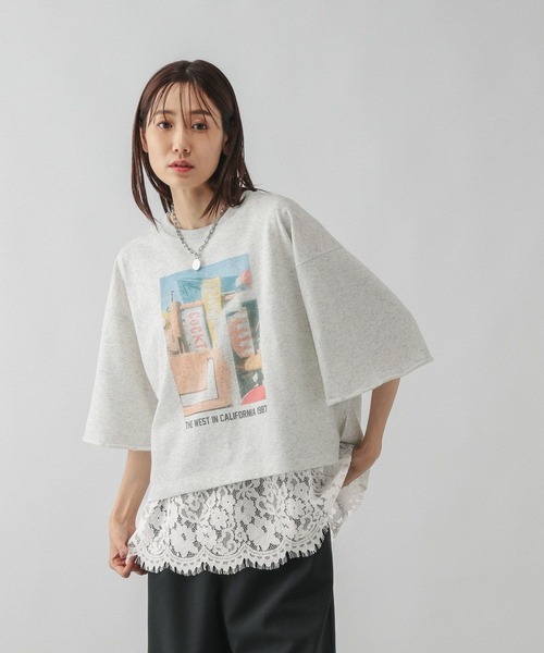 トップス Li タックスリーブトップス/MAJESTIC LEGON(マジェスティックレゴン