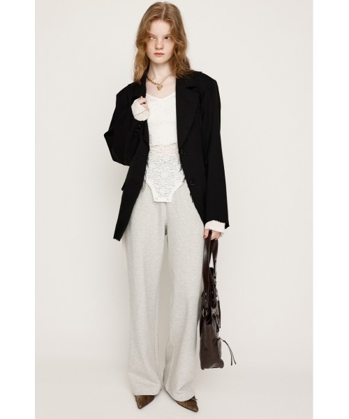 LALAレース付きレッドボディスーツ C80 楽天市場】ボディスーツ（カラーレッド）（レディース｜インナー