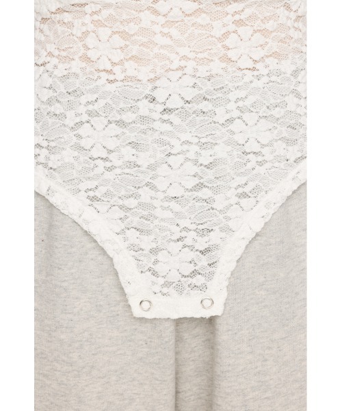 セール】LACE BODY SUITS レース ボディスーツ 秋服（Tシャツ