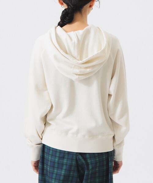 SCREEN STARS（スクリーンスターズ）の「【別注】SCREEN STARS / フルジップ パーカー（パーカー・レディース・オフホワイト/オレンジ/ネイビー・ONE SIZE）」の10枚目の写真