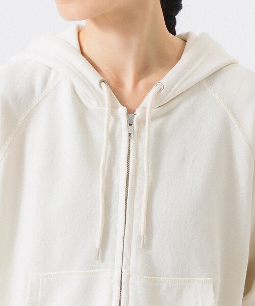 SCREEN STARS（スクリーンスターズ）の「【別注】SCREEN STARS / フルジップ パーカー（パーカー・レディース・オフホワイト/オレンジ/ネイビー・ONE SIZE）」の11枚目の写真