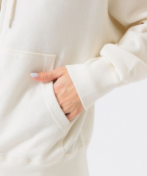 SCREEN STARS（スクリーンスターズ）の「【別注】SCREEN STARS / フルジップ パーカー（パーカー・レディース・オフホワイト/オレンジ/ネイビー・ONE SIZE）」の12枚目の写真