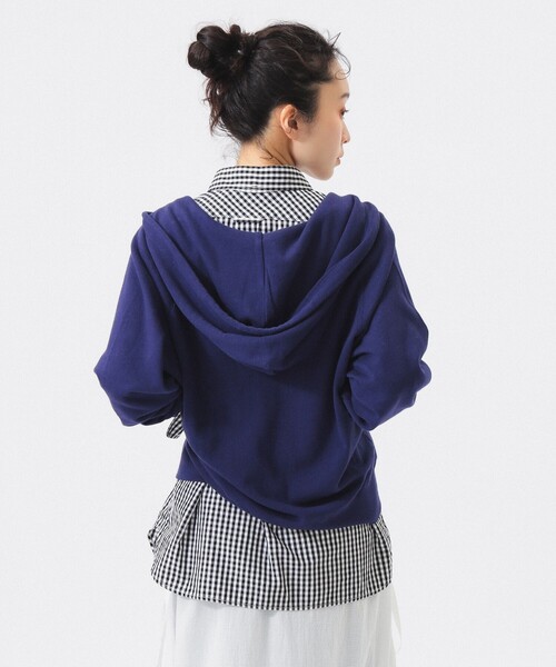 SCREEN STARS（スクリーンスターズ）の「【別注】SCREEN STARS / フルジップ パーカー（パーカー・レディース・オフホワイト/オレンジ/ネイビー・ONE SIZE）」の20枚目の写真