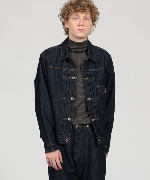 Lee デニムジャケット インディゴ 別注】Lee COWBOY JACKET コットンインディゴ デニムジャケット