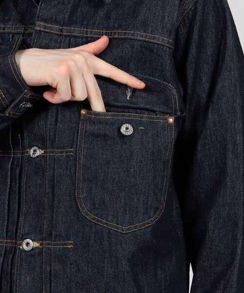 別注】Lee COWBOY JACKET コットンインディゴ デニムジャケットの通販