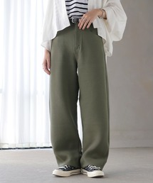 ポンチバレルレッグパンツ