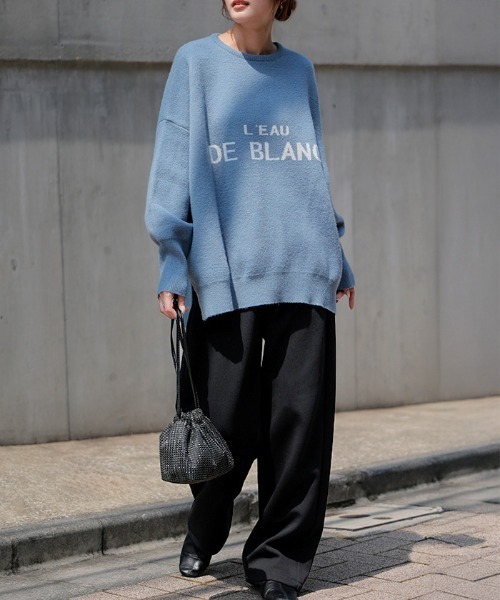 HUG.U（ハグユー）の「ポンチバレルレッグパンツ（スウェットパンツ・レディース・カーキ/ブラック/グレー・L/M/S/XL）」の19枚目の写真