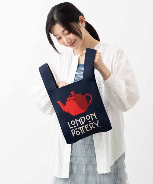 London Pottery（ロンドンポッタリー）の「LONDON POTTERY  ロンドンポタリー 公式ニットトートバッグ（トートバッグ・レディース・その他4/その他1/その他2/その他3/その他5/その他6・FREE）」の3枚目の写真