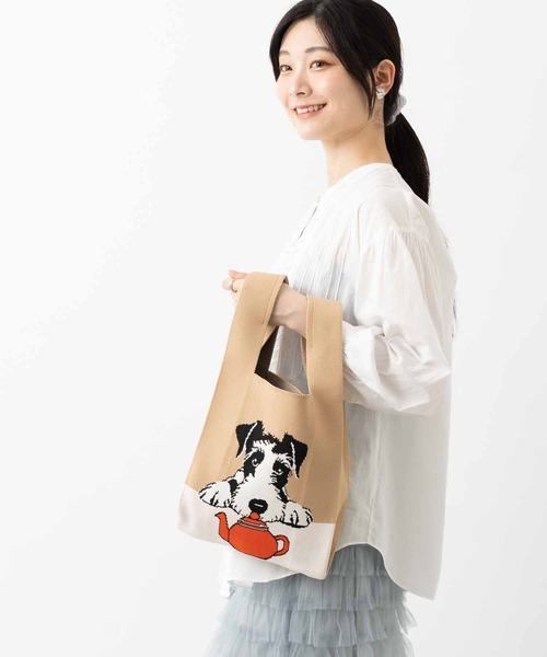 London Pottery（ロンドンポッタリー）の「LONDON POTTERY  ロンドンポタリー 公式ニットトートバッグ（トートバッグ・レディース・その他4/その他1/その他2/その他3/その他5/その他6・FREE）」の5枚目の写真