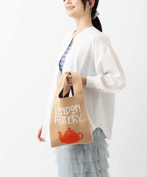 London Pottery（ロンドンポッタリー）の「LONDON POTTERY  ロンドンポタリー 公式ニットトートバッグ（トートバッグ・レディース・その他4/その他1/その他2/その他3/その他5/その他6・FREE）」の11枚目の写真