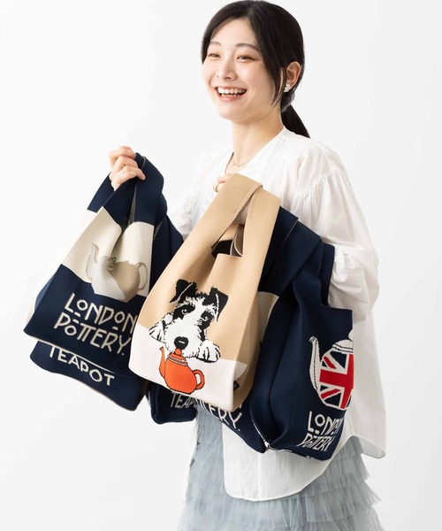 London Pottery（ロンドンポッタリー）の「LONDON POTTERY  ロンドンポタリー 公式ニットトートバッグ（トートバッグ・レディース・その他4/その他1/その他2/その他3/その他5/その他6・FREE）」の10枚目の写真