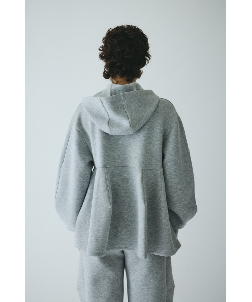 HeRIN.CYE(ヘリンドットサイ)の「Feels foodie cardigan フィールズフーディーカーディガン(カーディガン/ボレロ・レディース・ブラック/ベージュ/グレー・FREE)」の10枚目の写真