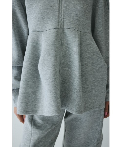 HeRIN.CYE(ヘリンドットサイ)の「Feels foodie cardigan フィールズフーディーカーディガン(カーディガン/ボレロ・レディース・ブラック/ベージュ/グレー・FREE)」の5枚目の写真