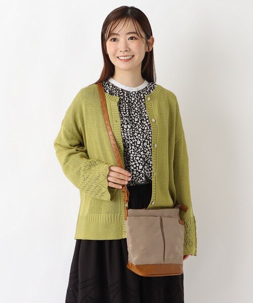 one'sterrace(ワンズテラス)の「Legato Largo 撥水ドット バケツ型ショルダー(ショルダーバッグ・レディース・ベージュ系その他7/ブラック系8/オリーブ系3・99)」の18枚目の写真