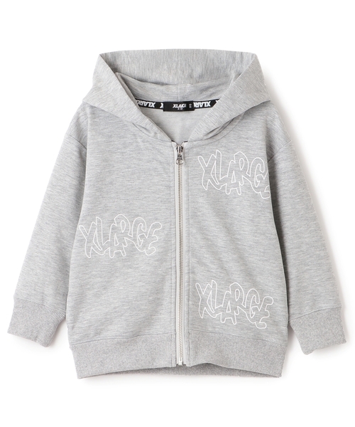 XLARGE KIDS（エクストララージキッズ）の「総ロゴジップパーカー（パーカー・キッズ・ブラック/トップグレー・90cm/100cm/120cm/130cm/80ｃｍ/110cm/140cm）」の12枚目の写真