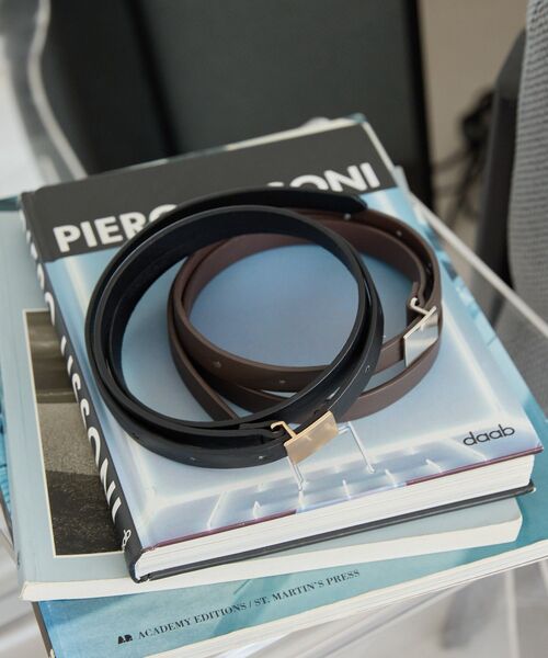 AMERICAN HOLIC（アメリカンホリック）の「スクエアプレートベルト（ベルト・レディース・ブラウン/ブラック・FREE）」の8枚目の写真